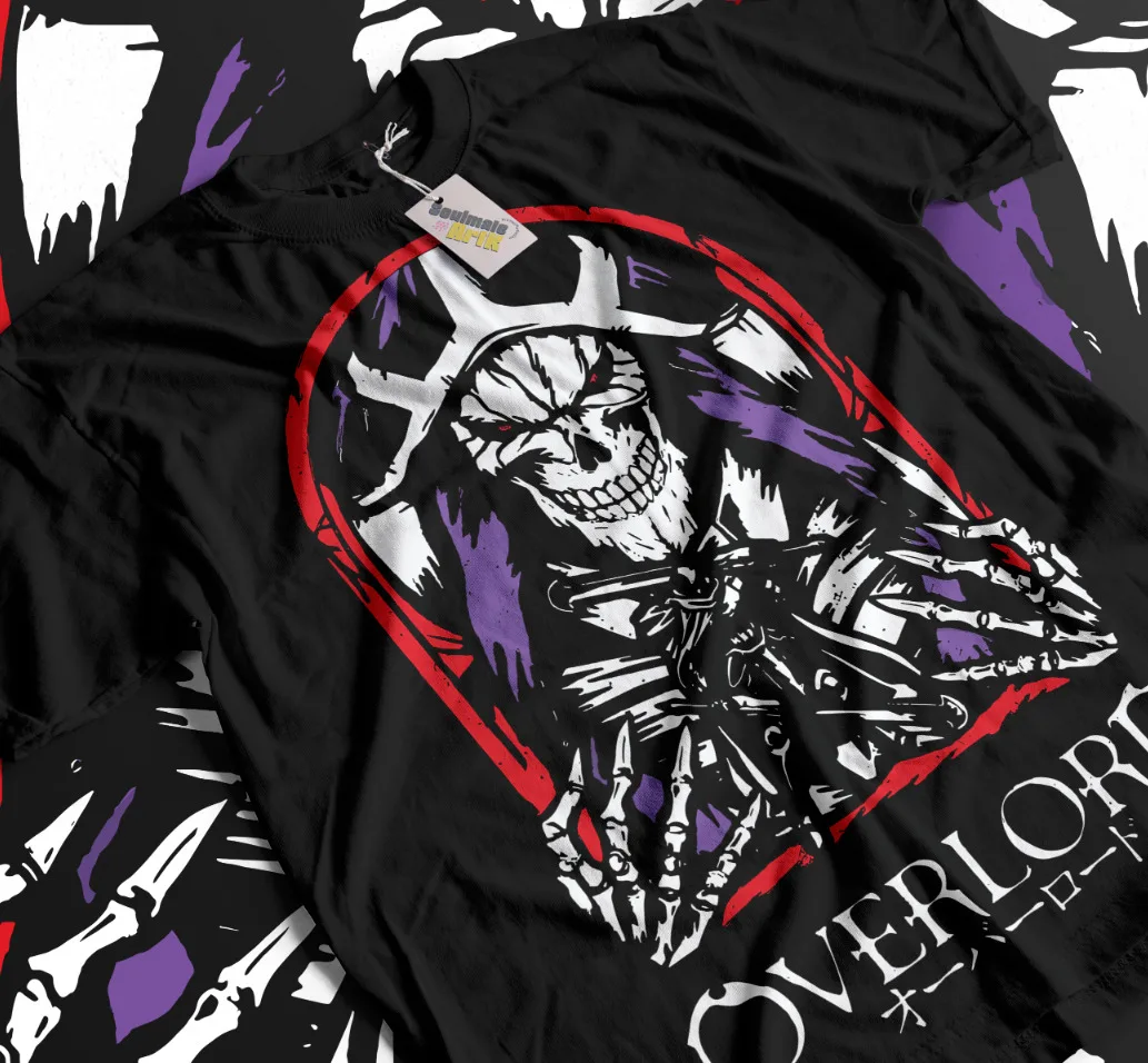 Esports Gaming T Shirt - Camiseta Ainz Overlord Ooal vestido Albedo