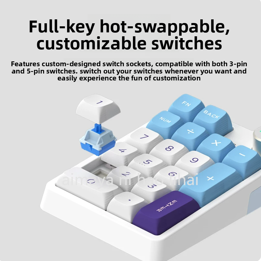 Esports Gamer - Teclado Mecánico Inalámbrico Bluetooth Kzzi K20