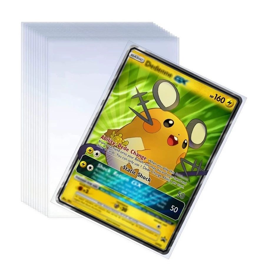Esports Gaming Sleeve - Fundas transparentes para tarjetas de juegos,