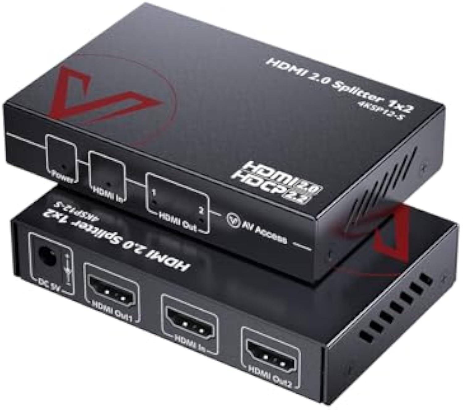 Esports Gaming Splitter - Divisor HDMI 2,0 4K @ 60Hz/1080p