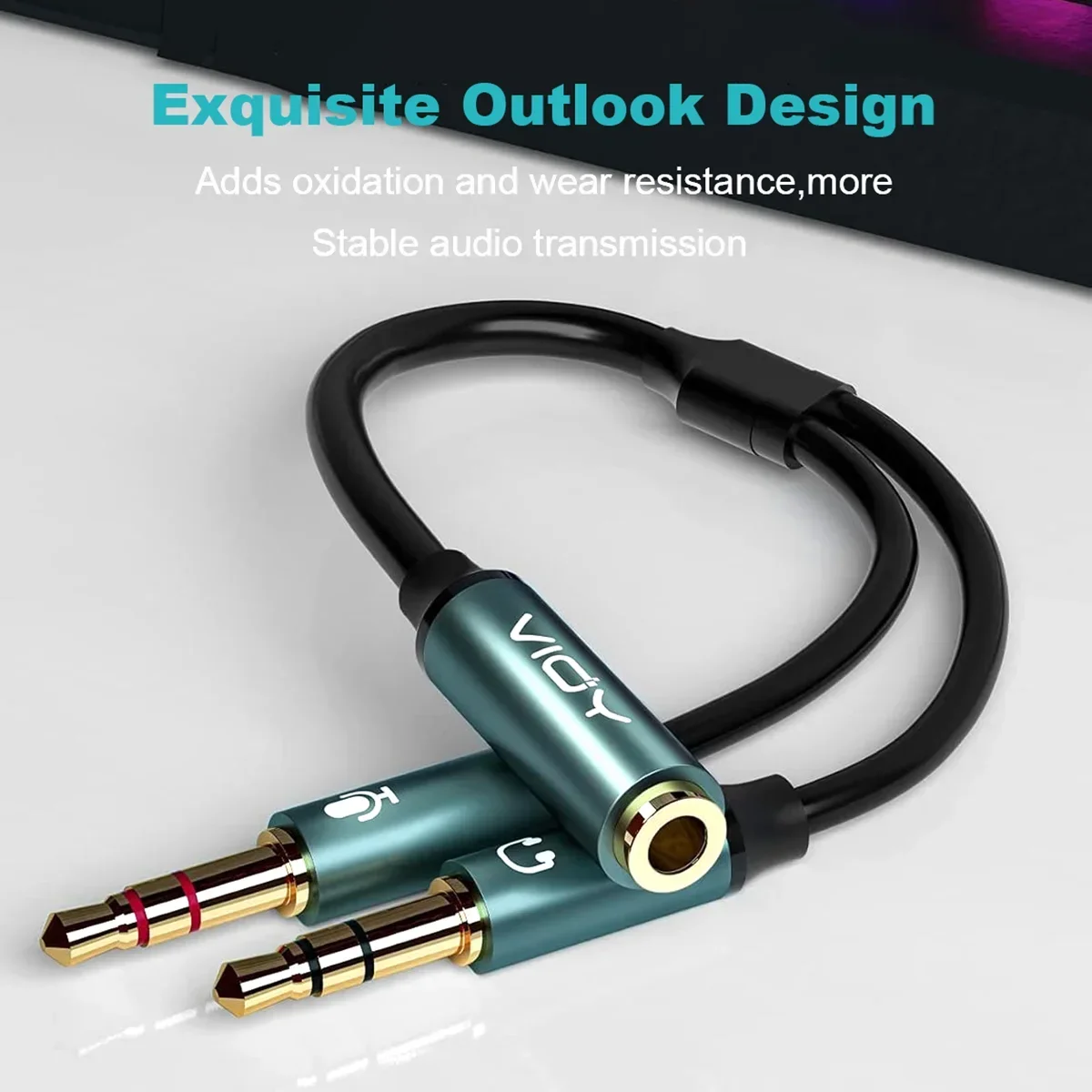 Divisor de auriculares para or - Esports Gaming Splitter reseña y precio