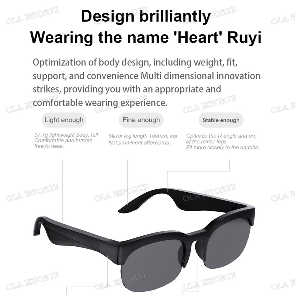 Gafas de Sol Inteligentes con  - Esports Gamer reseña y precio