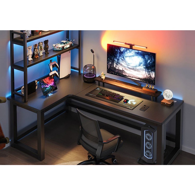 Mesa de Esports en Forma de L, - Esports Gaming School reseña y precio