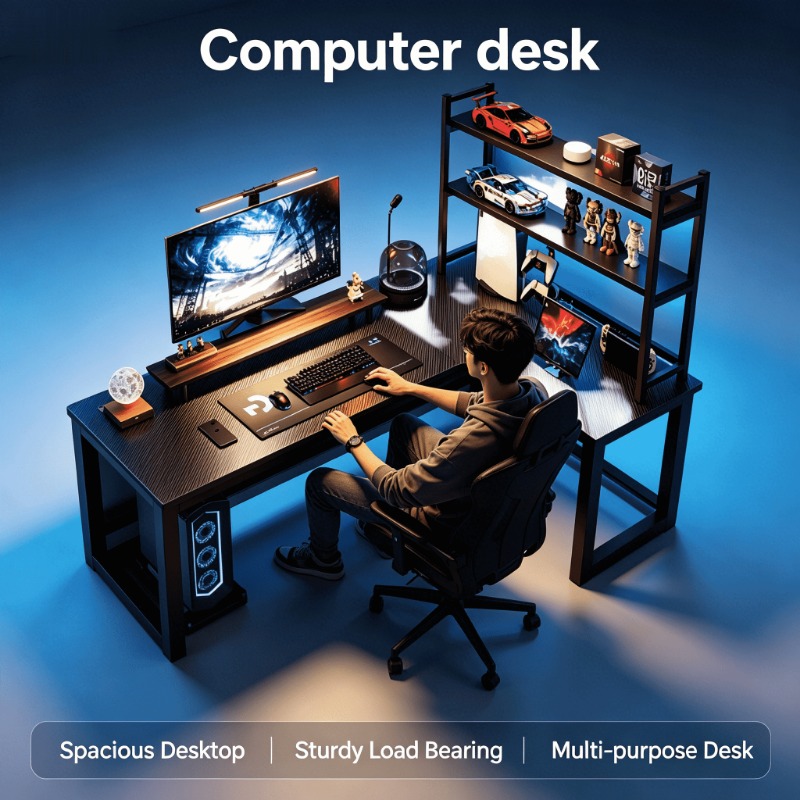 Escritorio de Computadora en F - Esports Gaming School reseña y precio