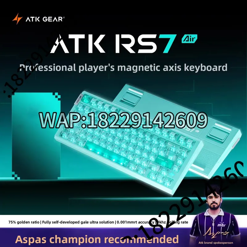 Teclado Mecánico ATK RS7 Air c - Esports Gamer reseña y precio